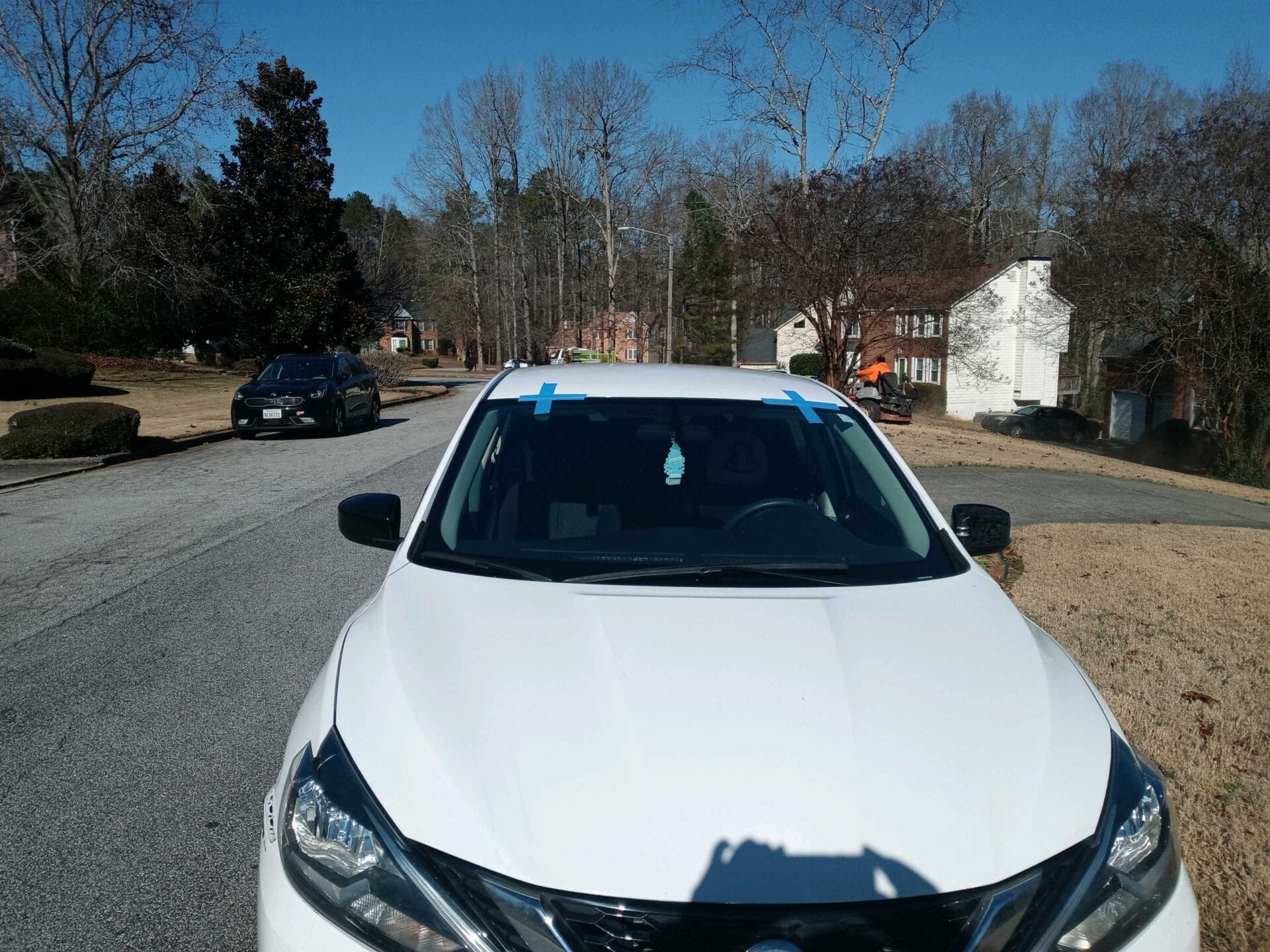 2019 Nissan Sentra windshield installed in Johns Creek GA