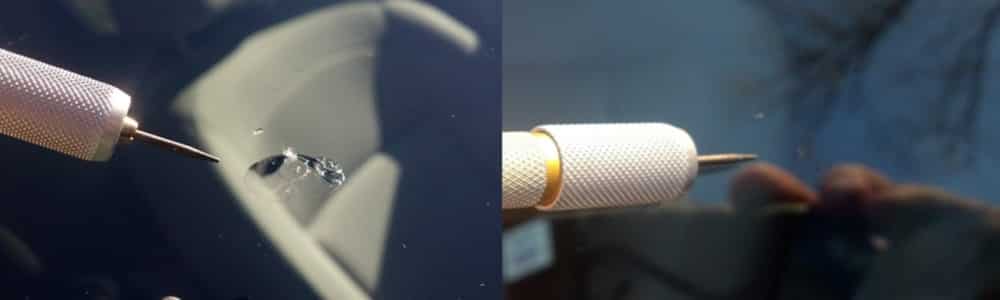 Before and After a Windshield Repair