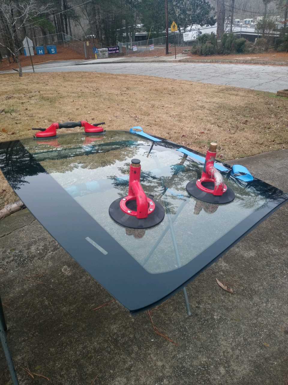 windshield replacement preparation